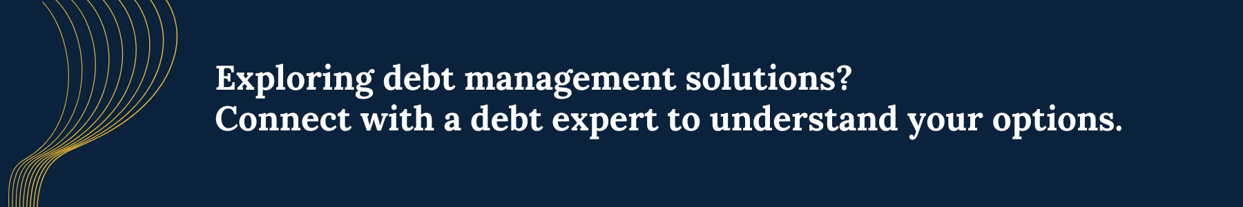 Banner providing a solution by reiterating the question, What Are the Best Debt Management Solutions for Commercial Real Estate Owners?