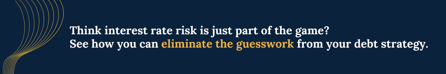 Banner that resonates with the title What Is Swap and Cap Advisory for Real Estate Loans?